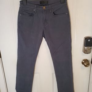 J Brand Sueded Navy Jeans 29W 28L Cotton Stretch
